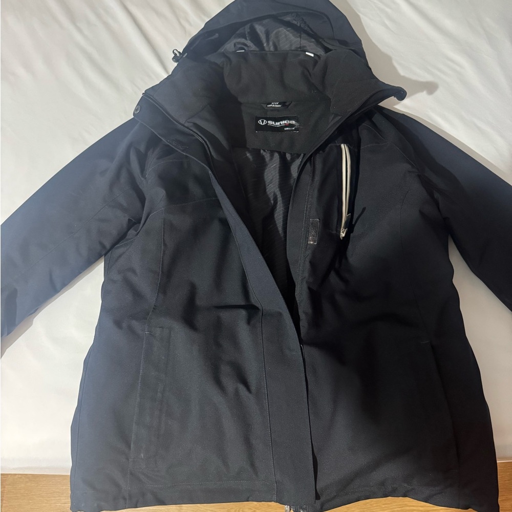 Sunice Black Ski Jacket